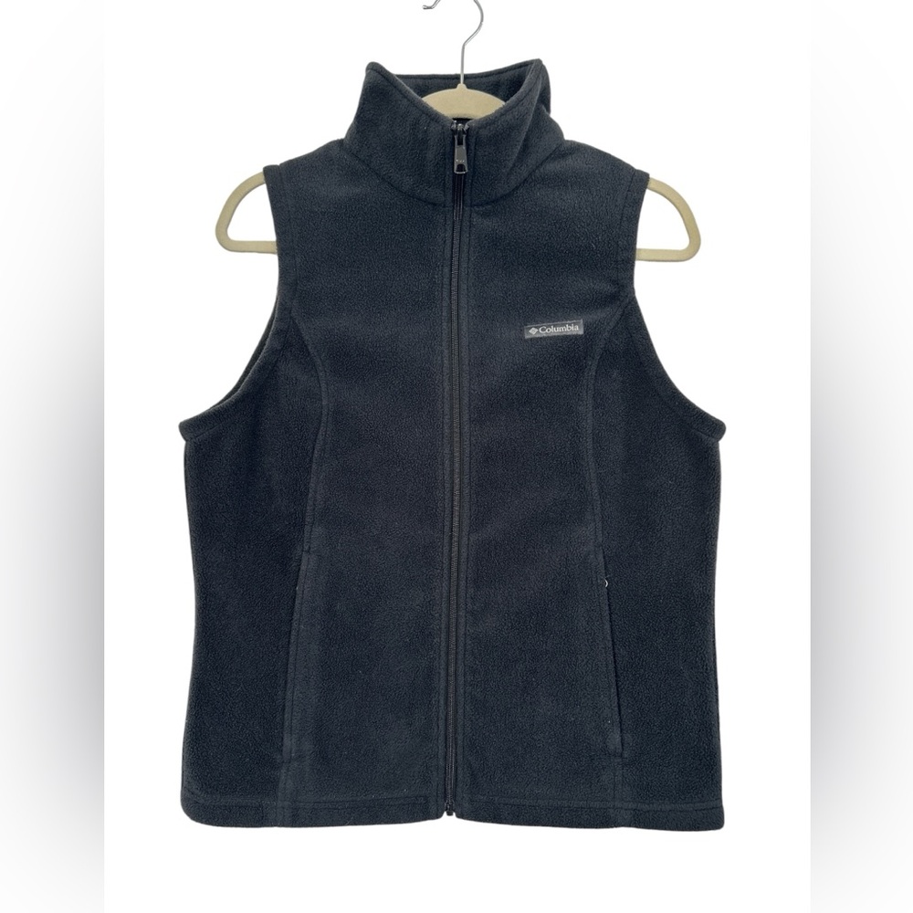 Columbia Charcoal Fleece zip up Men’s Vest
Size M